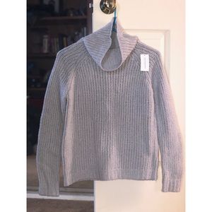 GREY AND CREAM TURTLENECKS FROM BANANA REPUBLIC